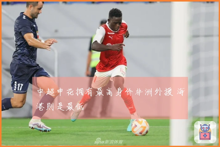 中超申花拥有最高身价非洲外援 海港则是最低