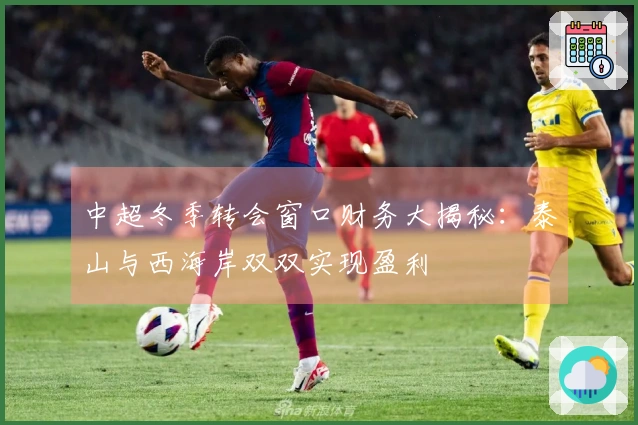 中超冬季转会窗口财务大揭秘：泰山与西海岸双双实现盈利
