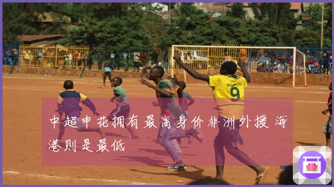 中超申花拥有最高身价非洲外援 海港则是最低